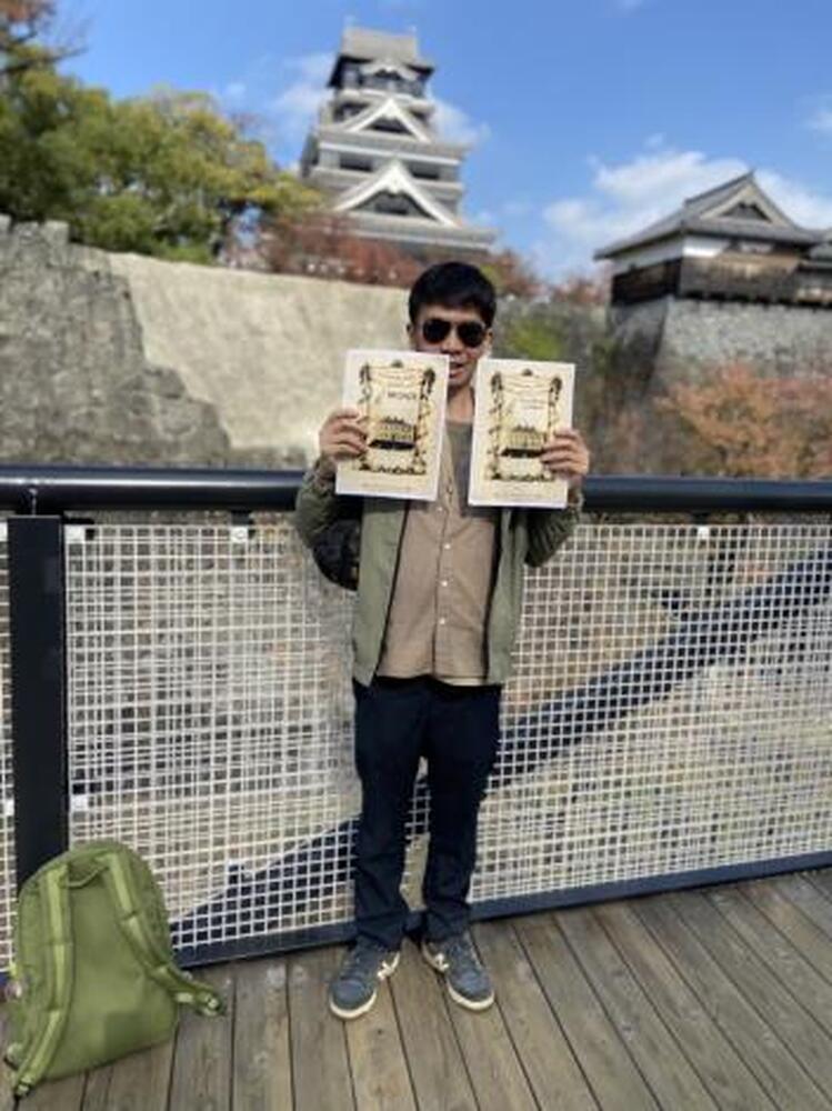 青農林韡勳與果醬大賽銅牌獎合照