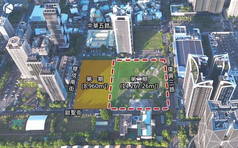 圖:亞灣智慧公宅公辦都更案-基地位置圖(圖/高雄市政府)