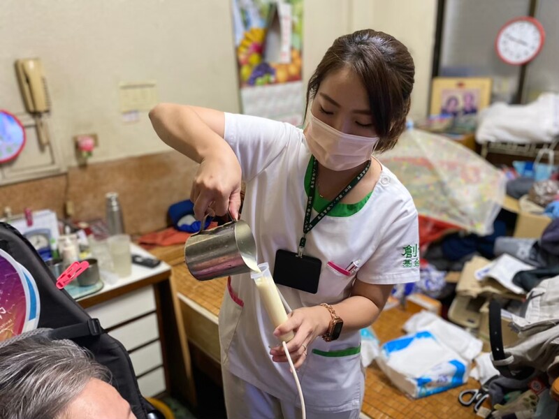 服務過無數個案的護理師,把每位個案當成家人一樣悉心呵護