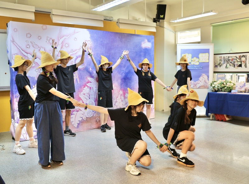 圖:光華國中美術資優班第十二屆畢業展,以「森之靈」為主題,由16位畢業生共同策展,以藝術為橋,牽起校園與社區的深度對話(圖/光華國中)
