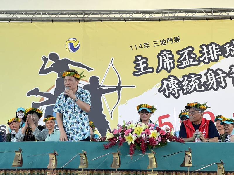 圖:曾智勇Ljaucu•Zingrur主委致詞